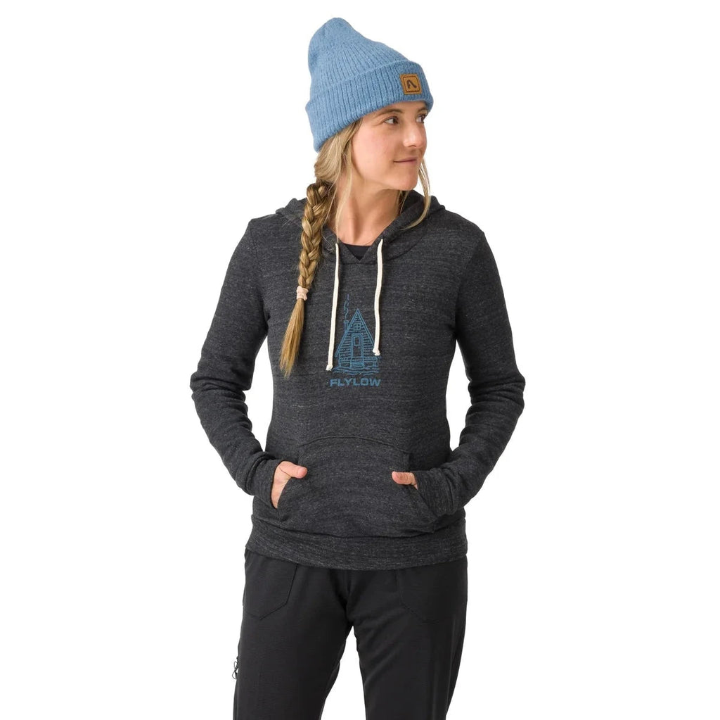 Flylow Women's Cabin Hoody-Black-Killington Sports