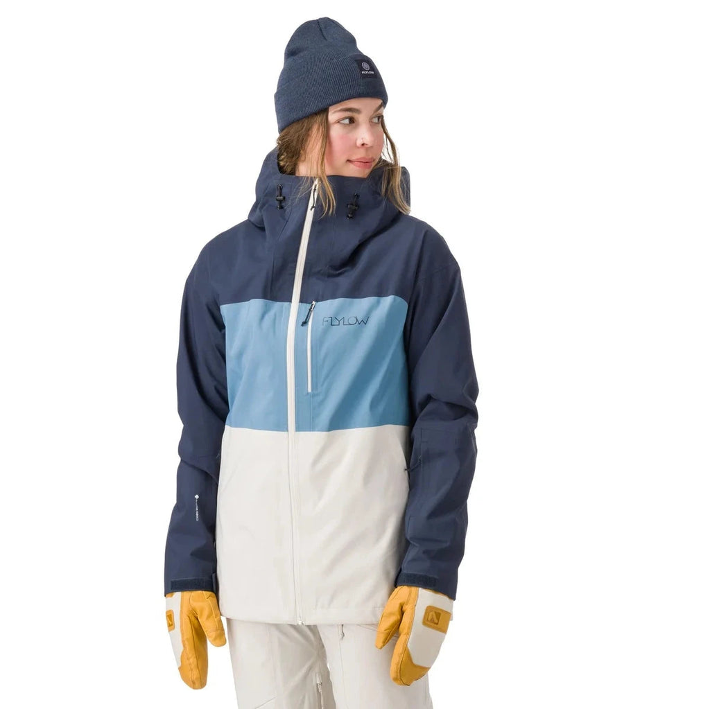 Flylow Women's Lucy Jacket-Night/Vintage Blue/Marble-Killington Sports