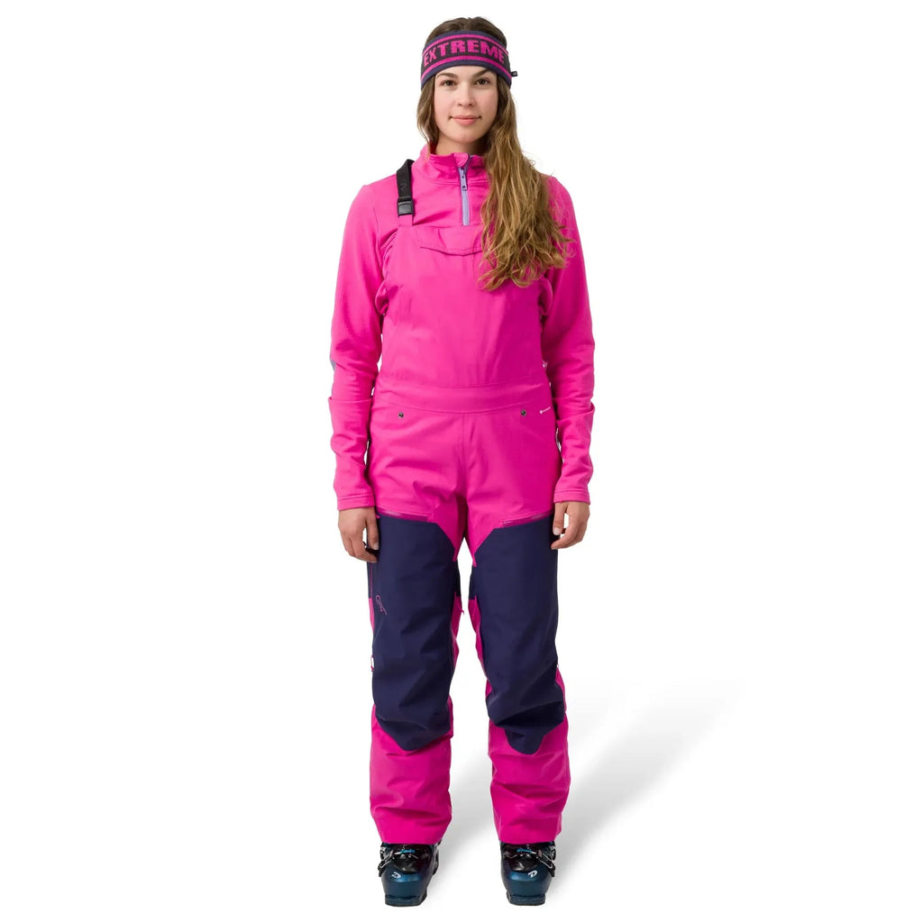Flylow Women's Moxie Bib-Dragonfruit/Currant-Killington Sports