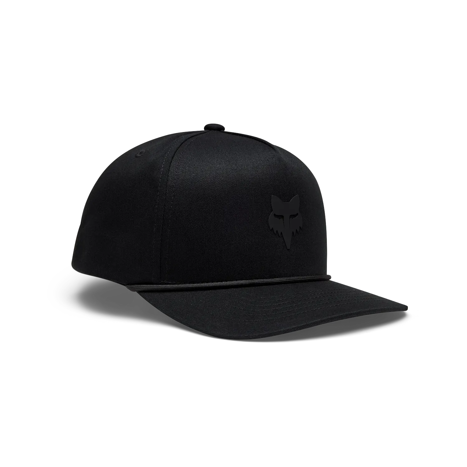 Fox Head Rope Hat-Black/Black-Killington Sports