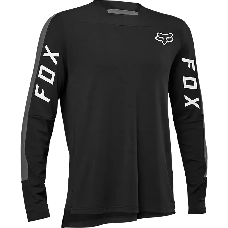 Fox Men's Defend Pro Long Sleeve Jersey-Black-Killington Sports
