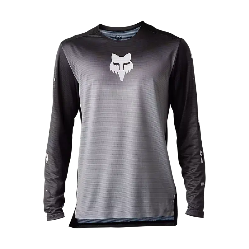 Fox Men's Flexair Novah Long Sleeve Jersey-Steel Grey-Killington Sports