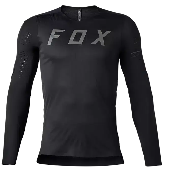 Fox Men's Flexair Pro Long Sleeve Jersey-Black-Killington Sports