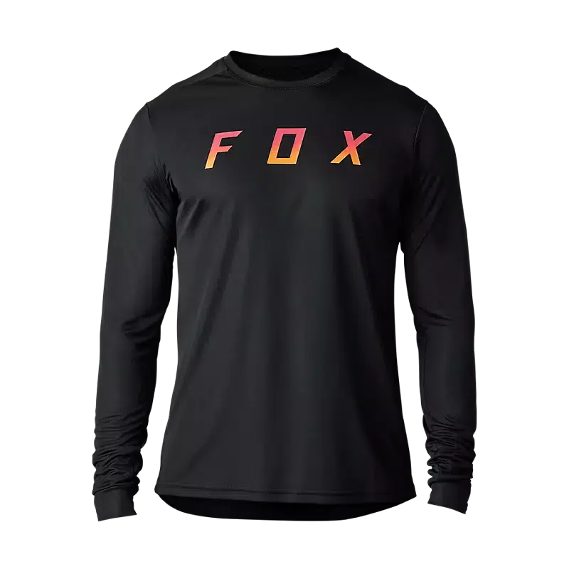 Fox Men's Ranger Dose Long Sleeve Jersey-Black-Killington Sports