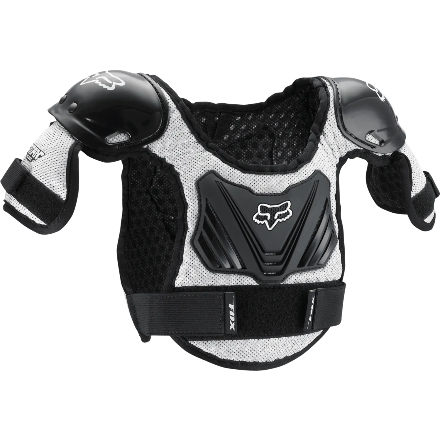 Fox Peewee Titan Roost Deflector-Black/Silver-Killington Sports