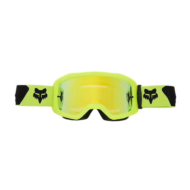 Fox Racing Main Core Mirrored Goggles-Flourescent Yellow-Killington Sports