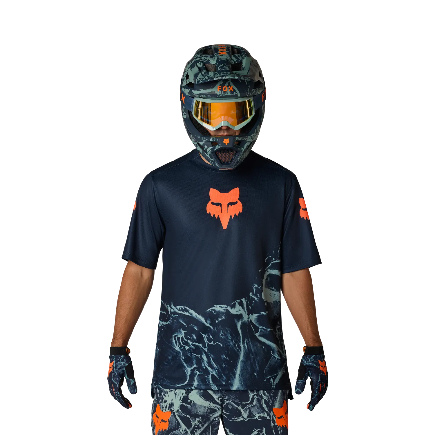 Fox Racing Men's Ranger Jersey Image Print-Arctic Blue-Killington Sports