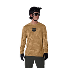 Fox Racing Men's Ranger TruDri Long Sleeve Jersey-Nutmeg Brown-Killington Sports
