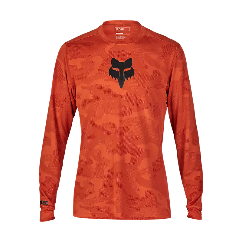 Fox Racing Men's Ranger TruDri® Long Sleeve Jersey-Atomic Orange-Killington Sports