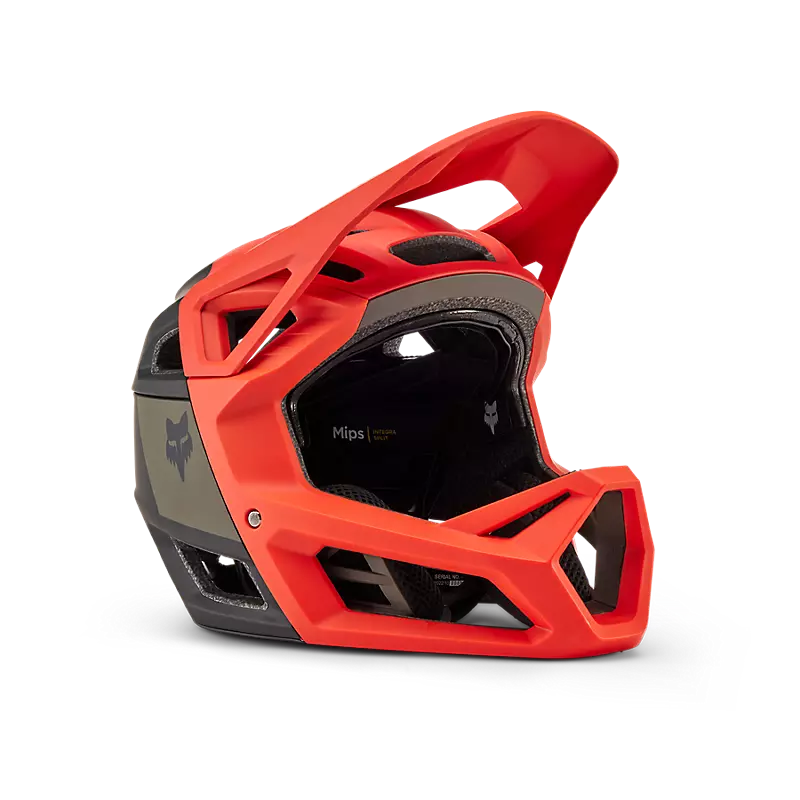 Fox Racing Proframe RS Helmet-Orange Flame-Killington Sports