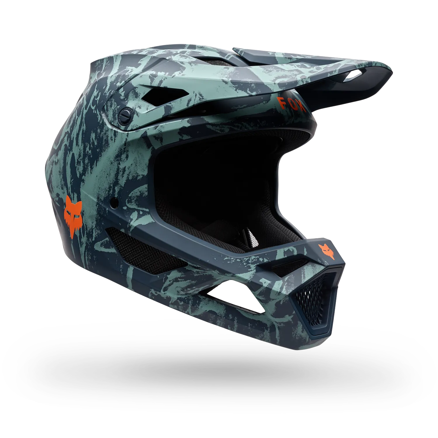 Fox Racing Rampage Image Print Helmet-Dark Blue-Killington Sports
