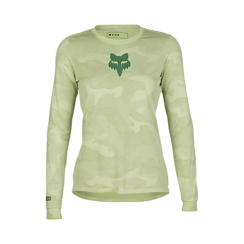 Fox Racing Women's Ranger TruDri® Longsleeve Jersey-Cactus Green-Killington Sports