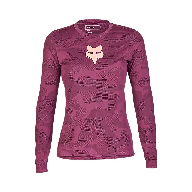 Fox Racing Women's Ranger TruDri® Longsleeve Jersey-Sangria-Killington Sports