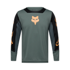 Fox Racing Youth Defend Long Sleeve Jersey Creation-Sage Green-Killington Sports