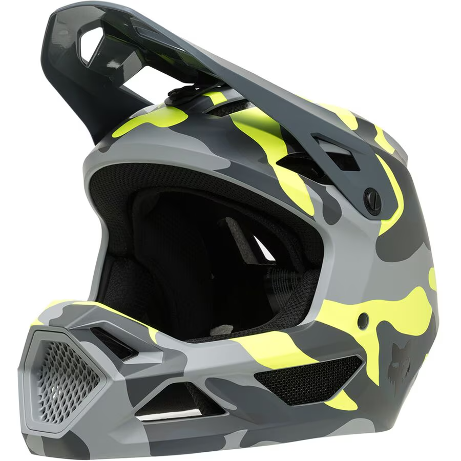 Fox Racing Youth Rampage Camo Helmet-White Camouflage-Killington Sports