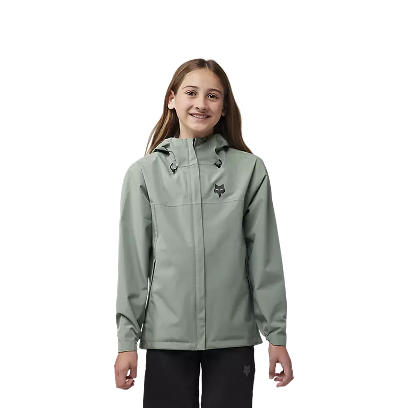 Fox Racing Youth Ranger 2.5-Layer Water Jacket-Moss Green-Killington Sports