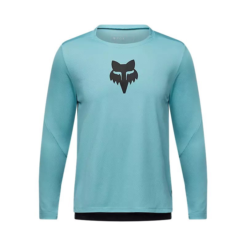 Fox Racing Youth Ranger Fox Head Long Sleeve Jersey-Vintage Wash Blue-Killington Sports