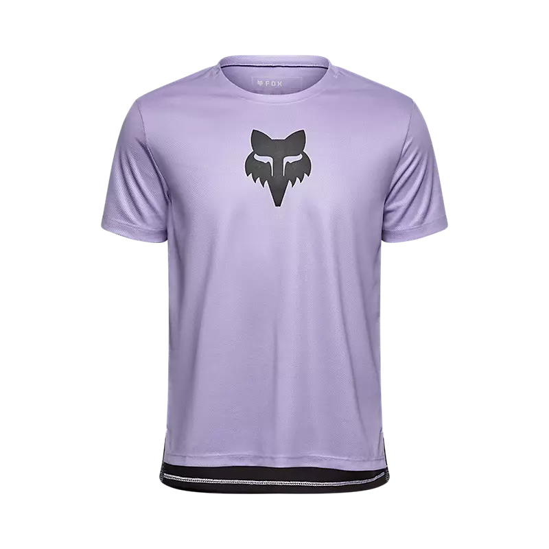 Fox Racing Youth Ranger Fox Head Short Sleeve Jersey-Lilac-Killington Sports