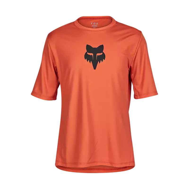 Fox Racing Youth Ranger Shortsleeve Jersey-Atomic Orange-Killington Sports