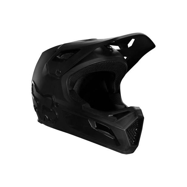 Fox Youth Rampage Helmet - 2021-Black / Black-Killington Sports