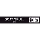 Goat Skull Mountain Bike Trail Sign-Killington Sports