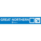 Great Northern Trail Sign-Killington Sports