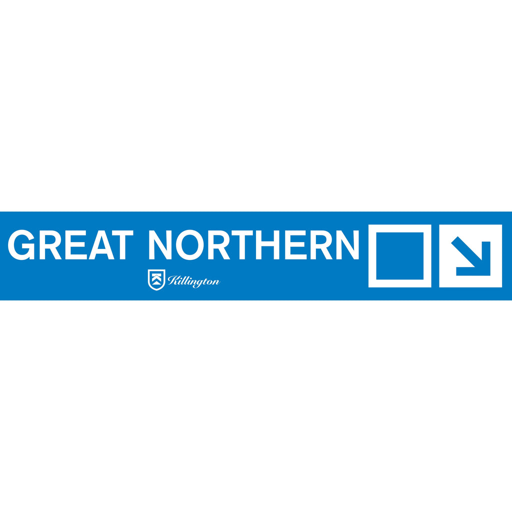 Great Northern Trail Sign-Killington Sports