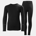 Helly Hansen Juniors' LIFA® Merino Midweight Base Layer Set-Black-Killington Sports