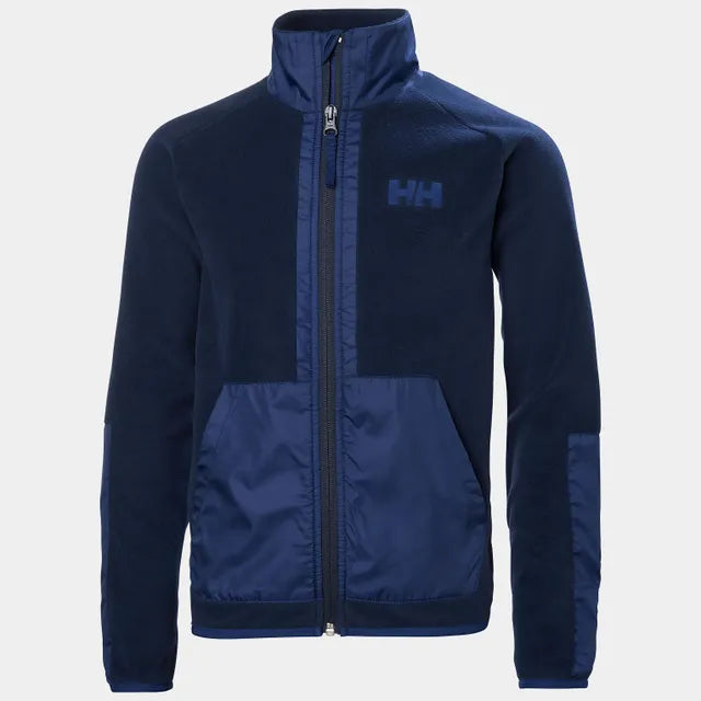 Helly Hansen Juniors’ Marka Fleece Jacket-Navy-Killington Sports