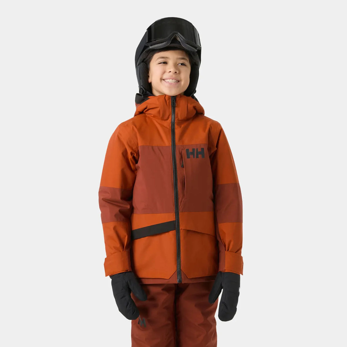 Helly Hansen Juniors' Summit 2.0 Jacket-Iron Oxide-Killington Sports