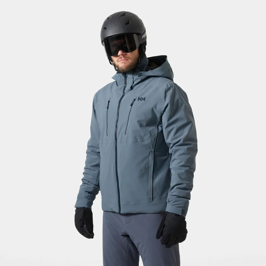 Helly Hansen Men's Alpha 4.0 Ski Jacket-Washed Navy-Killington Sports