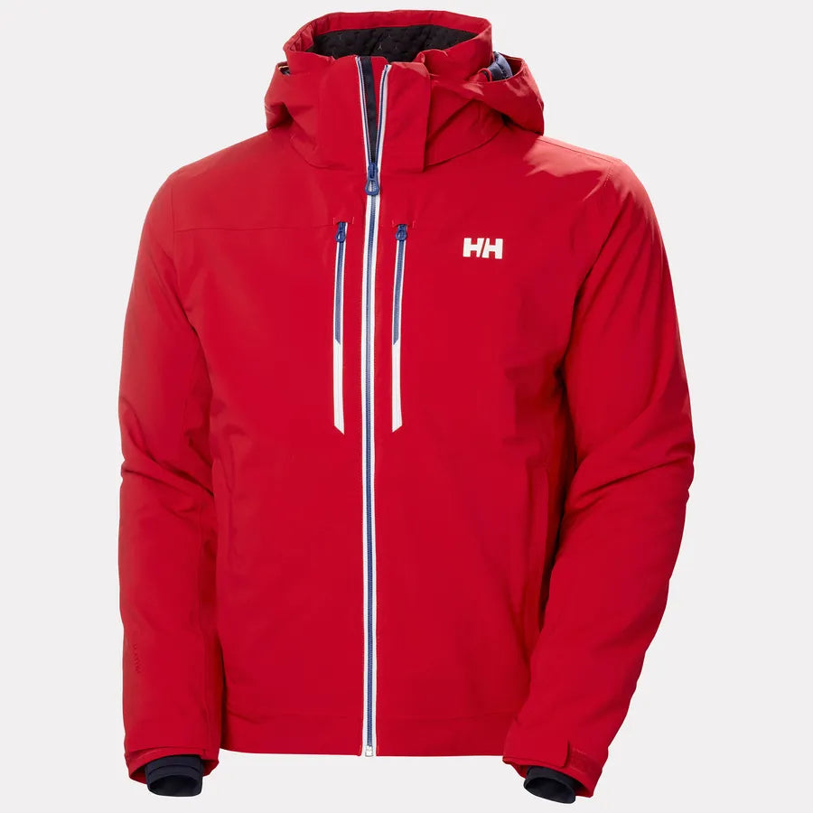 Helly Hansen Men's Alpha LIFALOFT™ Insulated Ski Jacket-Red-Killington Sports
