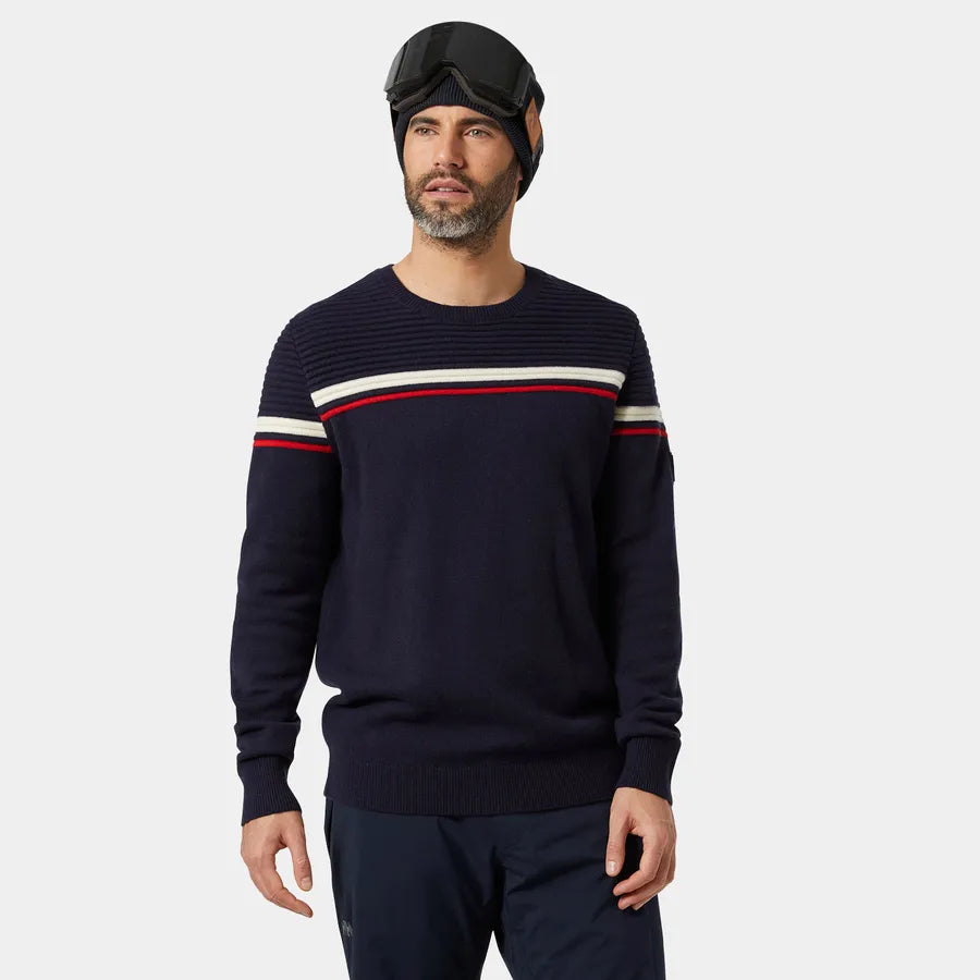 Helly Hansen Men's Carv Knitted Sweater-Navy-Killington Sports