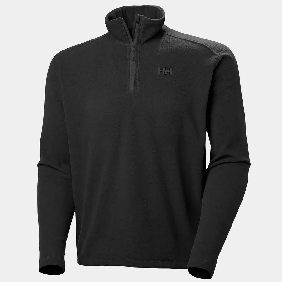 Helly Hansen Men's Daybreaker 1/2 Zip Fleece-Black-Killington Sports