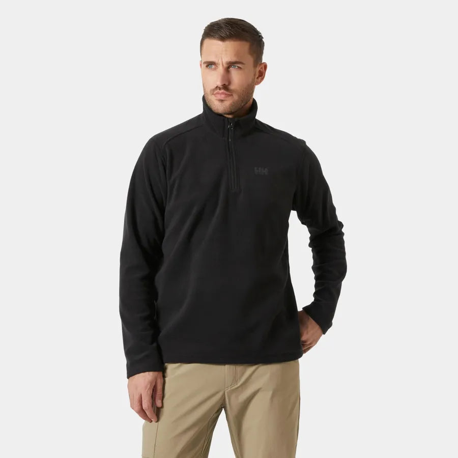 Helly Hansen Men's Daybreaker 1/2 Zip Fleece-Black-Killington Sports
