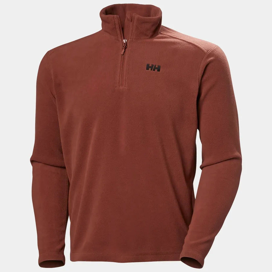 Helly Hansen Men's Daybreaker 1/2 Zip Fleece-Iron Oxide-Killington Sports