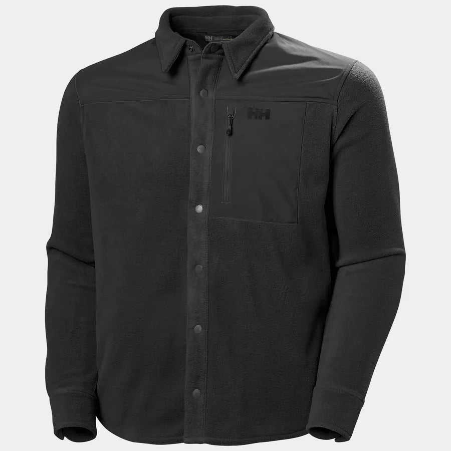 Helly Hansen Men's Daybreaker Fleece Shirt-Black-Killington Sports