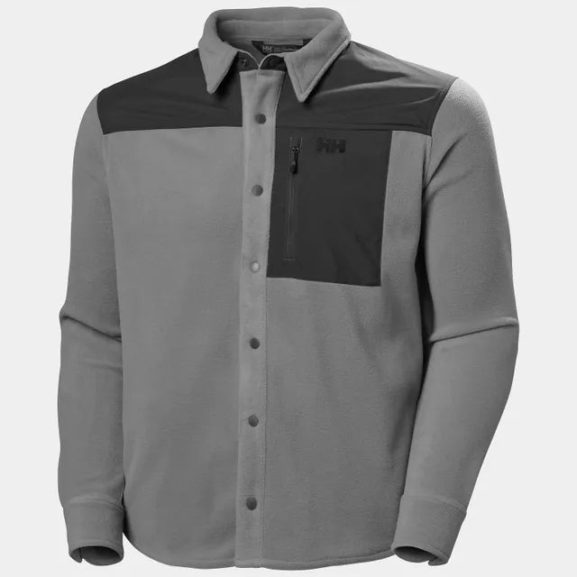 Helly Hansen Men's Daybreaker Fleece Shirt-Concrete-Killington Sports