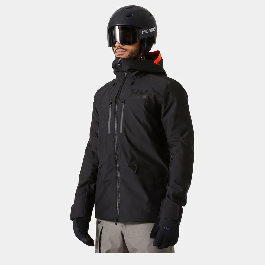 Helly Hansen Men's Garibaldi 2.0 Insulated Ski Jacket-Black-Killington Sports