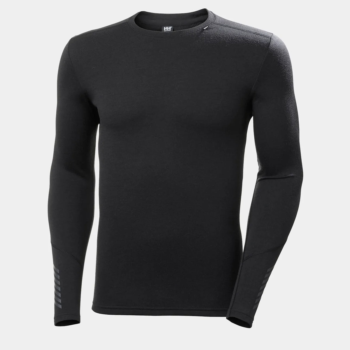 Helly Hansen Men's LIFA® Merino Midweight Crew Base Layer-Black-Killington Sports