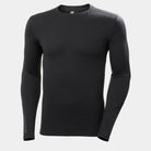 Helly Hansen Men's LIFA® Merino Midweight Crew Base Layer-Black-Killington Sports