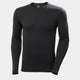 Helly Hansen Men's LIFA® Merino Midweight Crew Base Layer-Black-Killington Sports