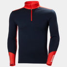 Helly Hansen Men's LIFA® Merino Midweight Half-Zip Base Layer-Navy-Killington Sports