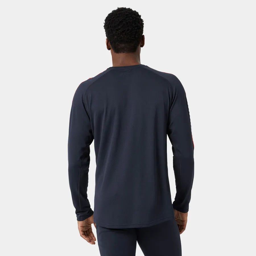 Helly Hansen Men's LIFA® ACTIVE Stripe Crew Base Layer-Killington Sports