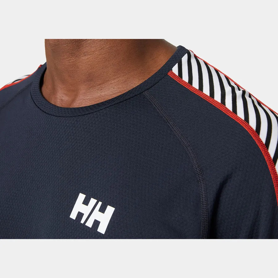 Helly Hansen Men's LIFA® ACTIVE Stripe Crew Base Layer-Killington Sports