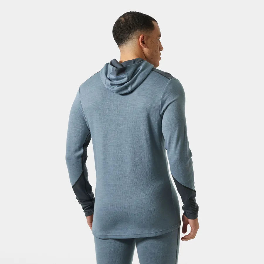 Helly Hansen Men's LIFA® Merino Midweight 2-In-1 Base Layer Hoodie-Killington Sports