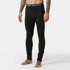 Helly Hansen Men's LIFA® Merino Midweight 2-In-1 Base Layer Pants-Black-Killington Sports