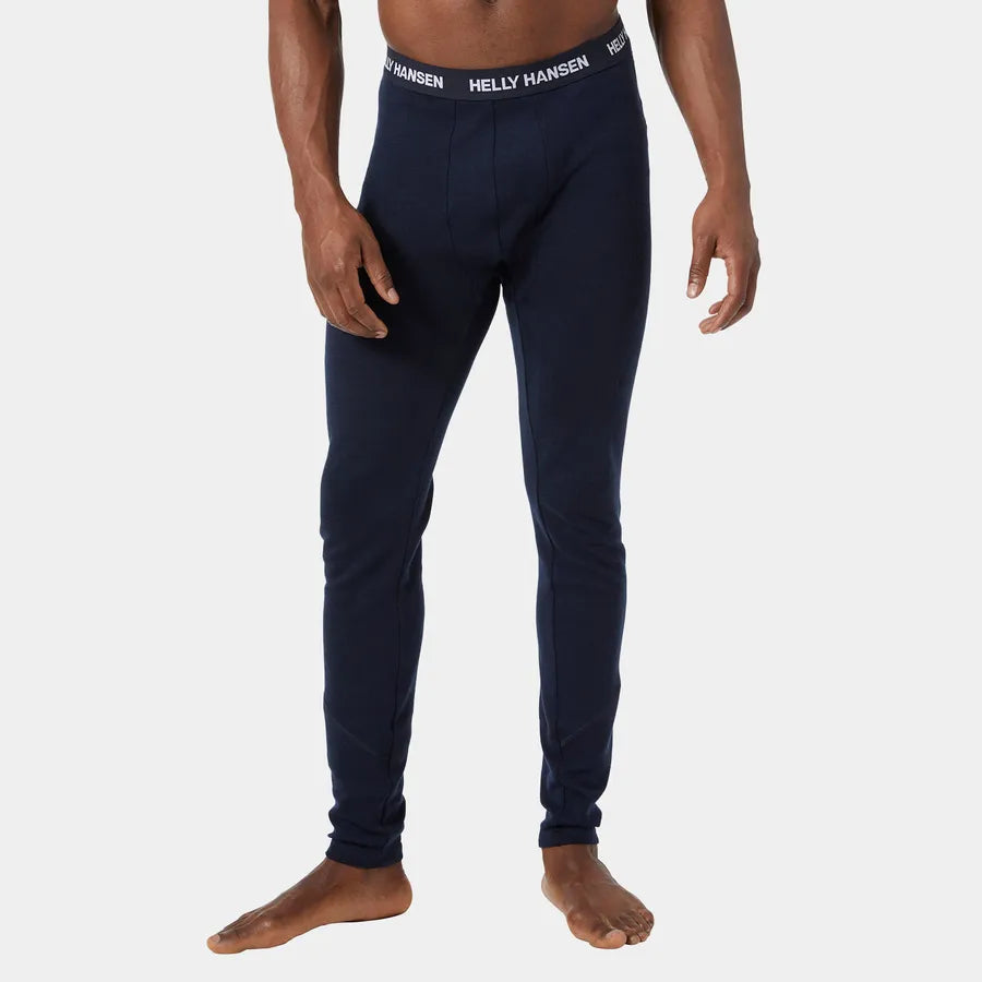 Helly Hansen Men's LIFA® Merino Midweight 2-In-1 Base Layer Pants-Navy-Killington Sports