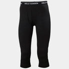 Helly Hansen Men's LIFA® Merino Midweight 3/4 Base Layer Pants-Black-Killington Sports