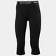 Helly Hansen Men's LIFA® Merino Midweight 3/4 Base Layer Pants-Black-Killington Sports